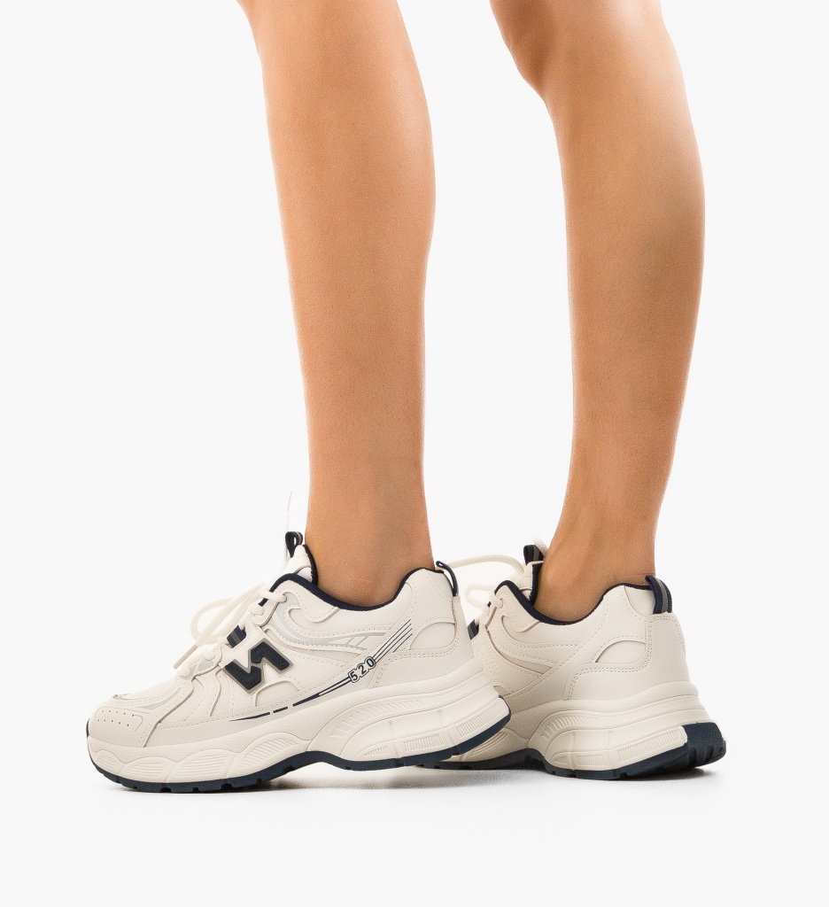 Sneakers Dama Fuen Albastri - Confort și Stil - imagine 3