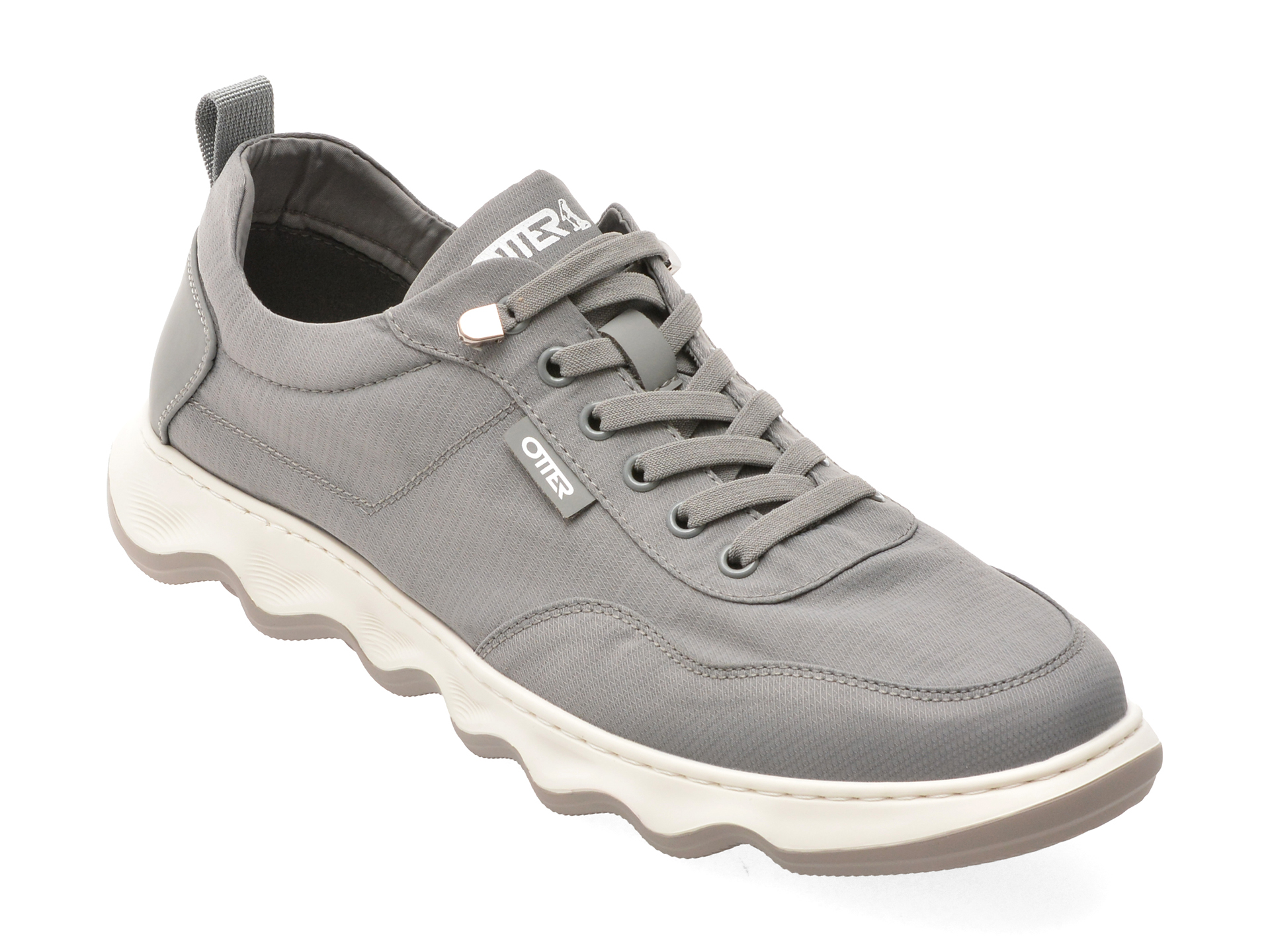 Pantofi sport OTTER gri - confort și stil - imagine 2