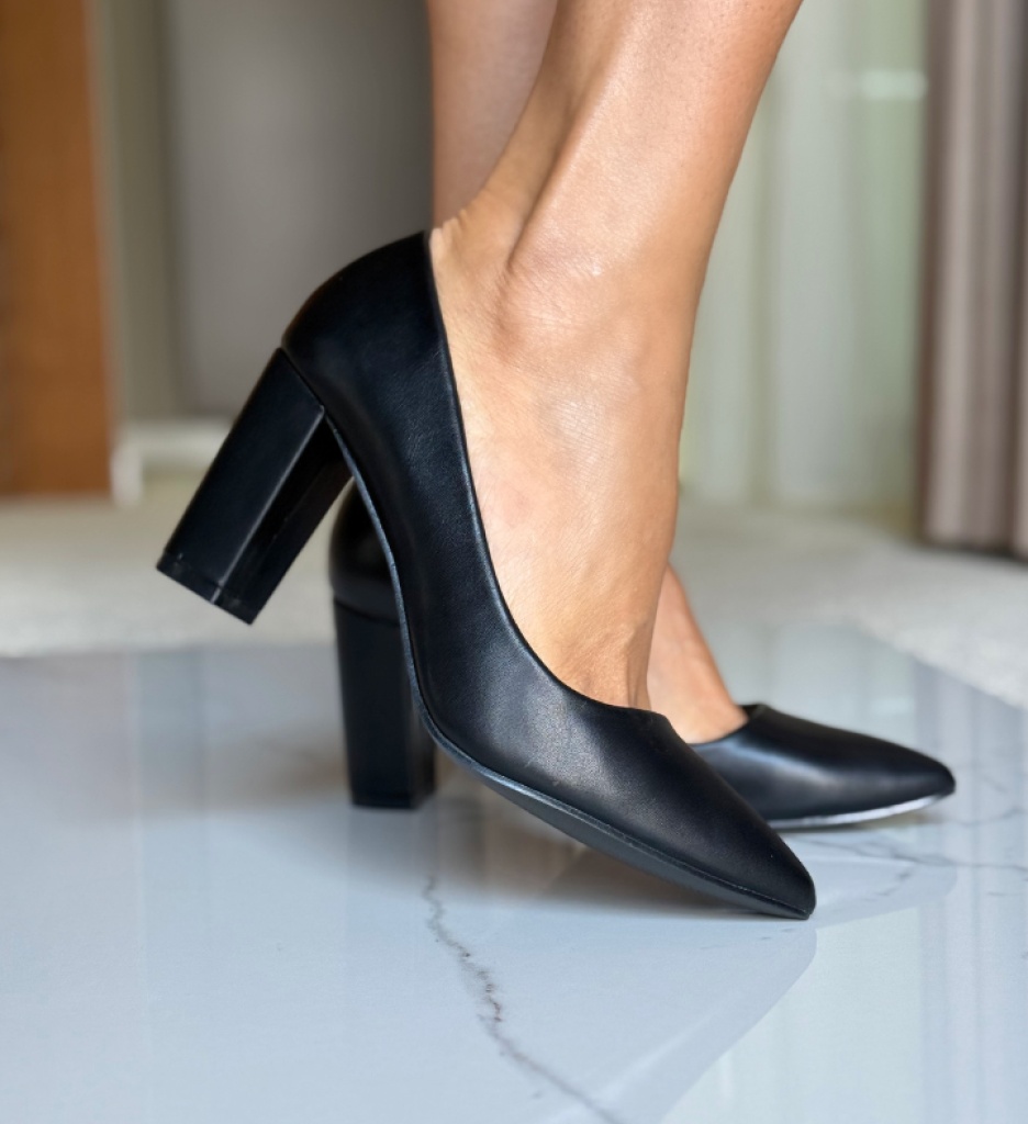 Pantofi Pauline Negri Eleganți cu Toc Înalt - imagine 4