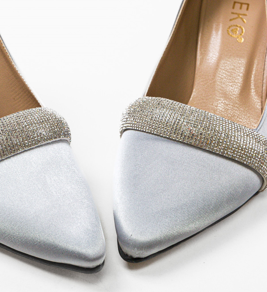 Pantofi dama Andor Gri - Eleganță și Stil - imagine 6