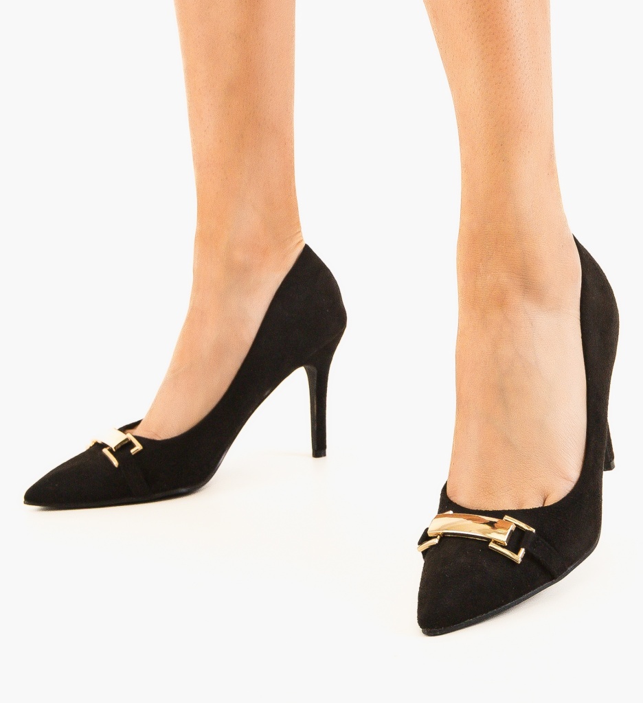 Pantofi Vryta Negre - Eleganță și Stil - imagine 5