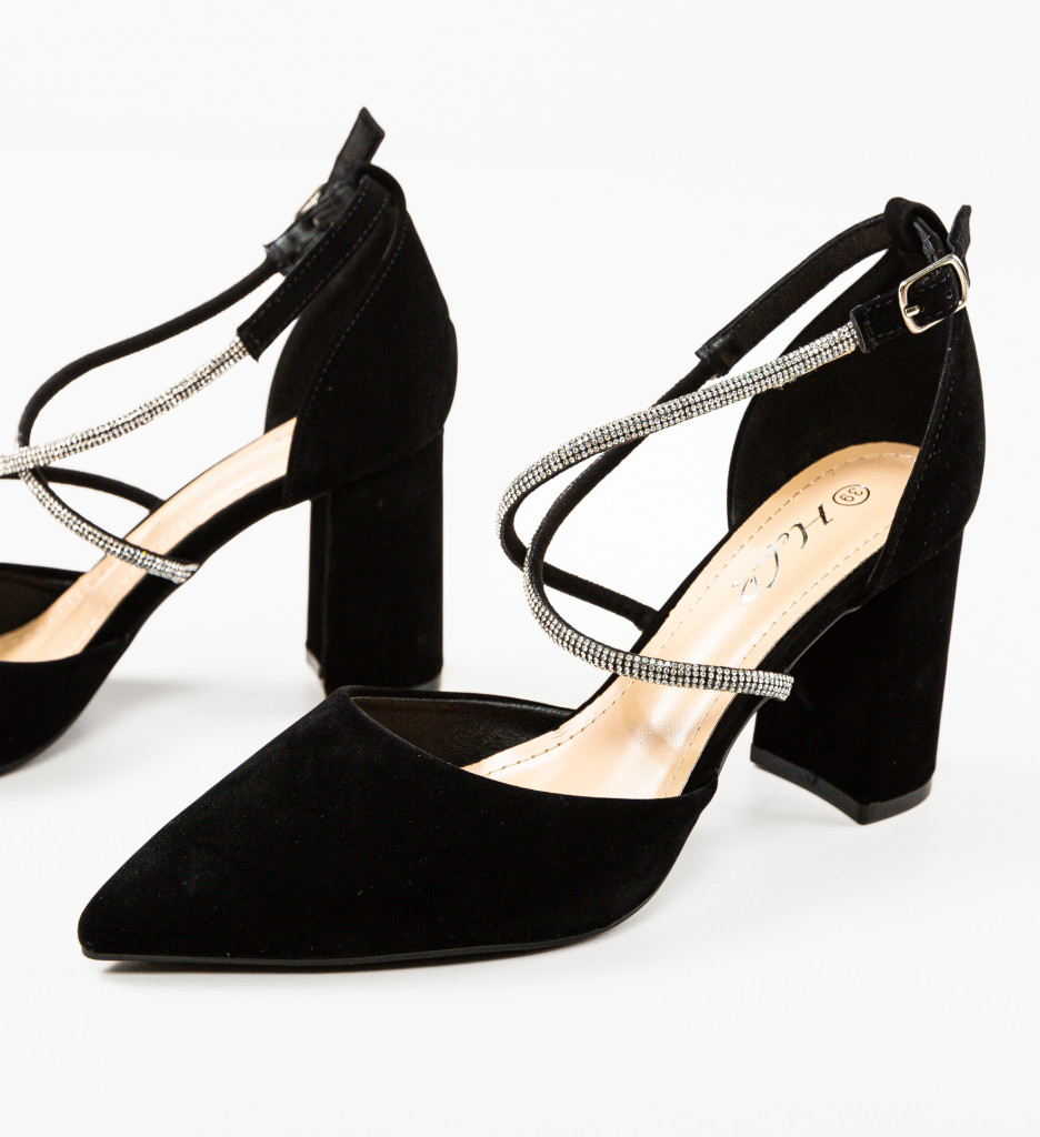 Pantofi Dama Menelaos Negri | Eleganță și Stil - imagine 8