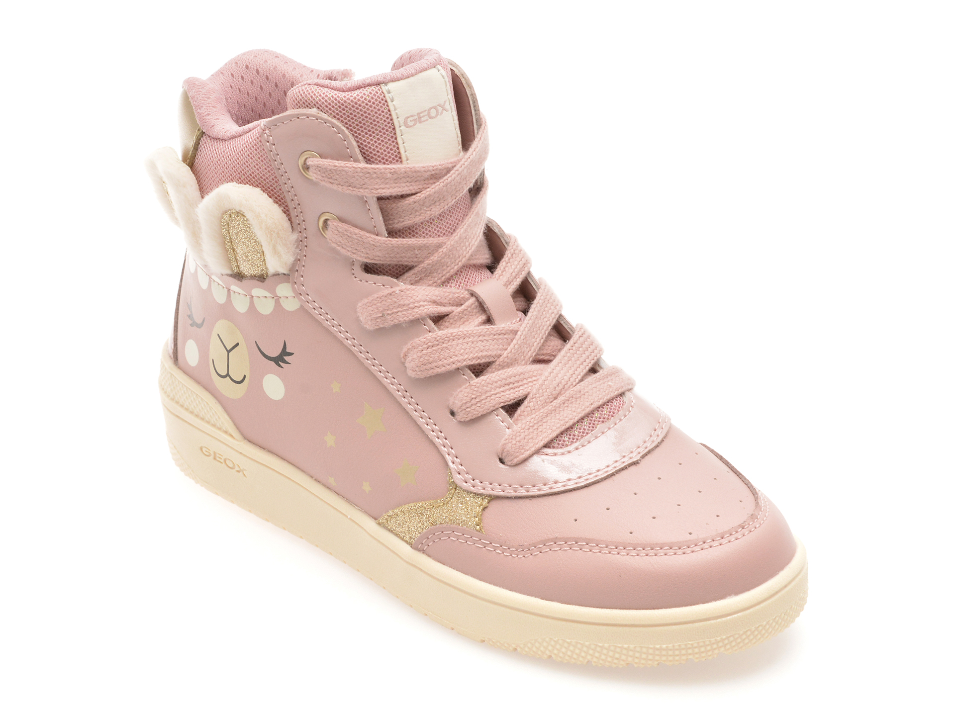 Ghete Geox roz J56HXE - Confort respirabil