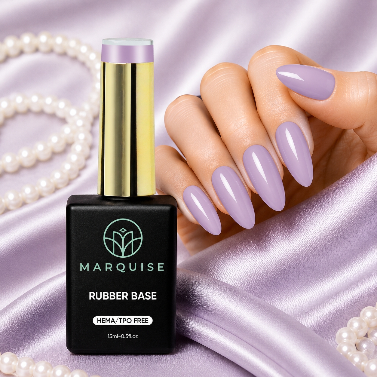 Rubber Base HEMA/TPO FREE Marquise 15ml Picadili - imagine 2