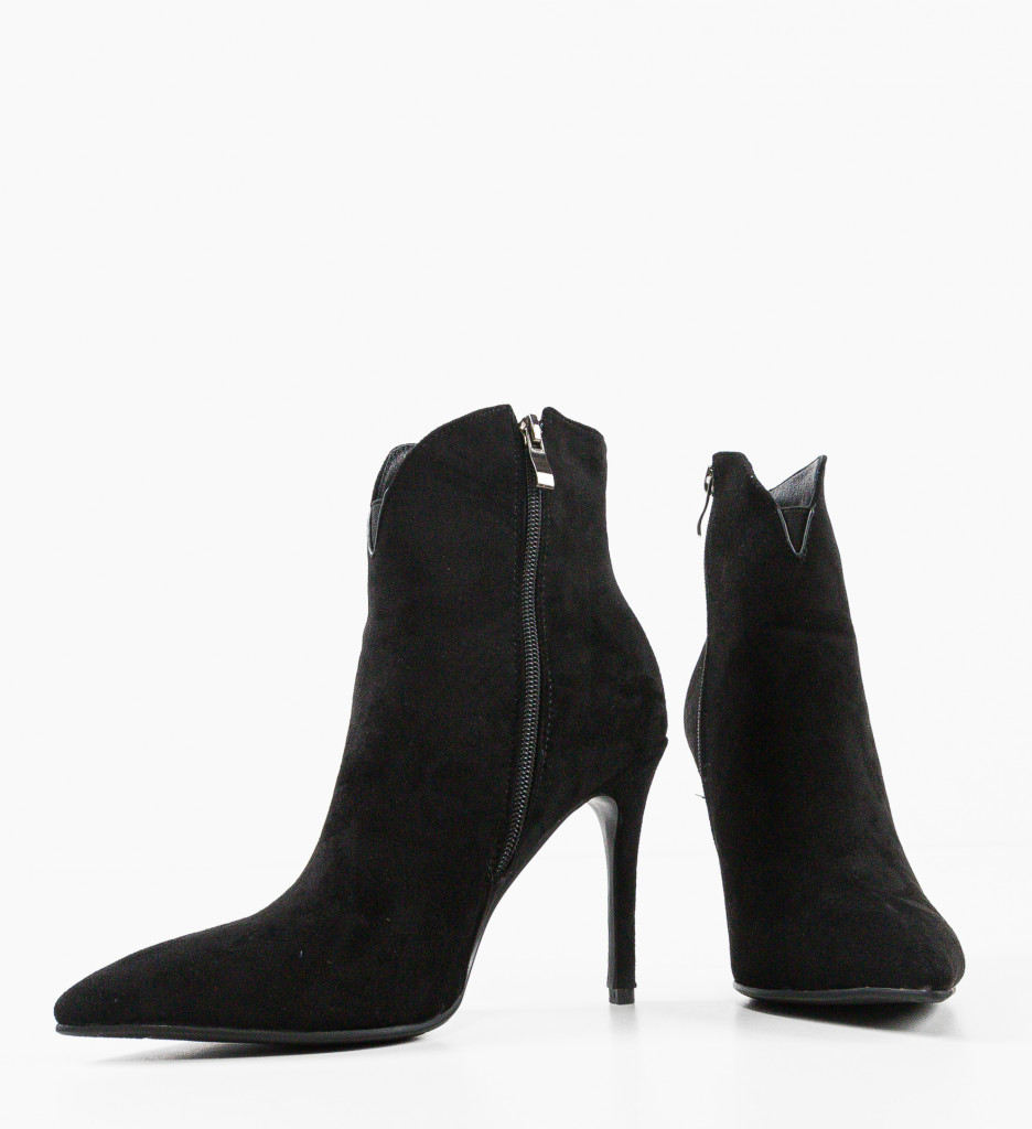 Botine Dama Egwene Negre | Eleganță și Stil - imagine 5