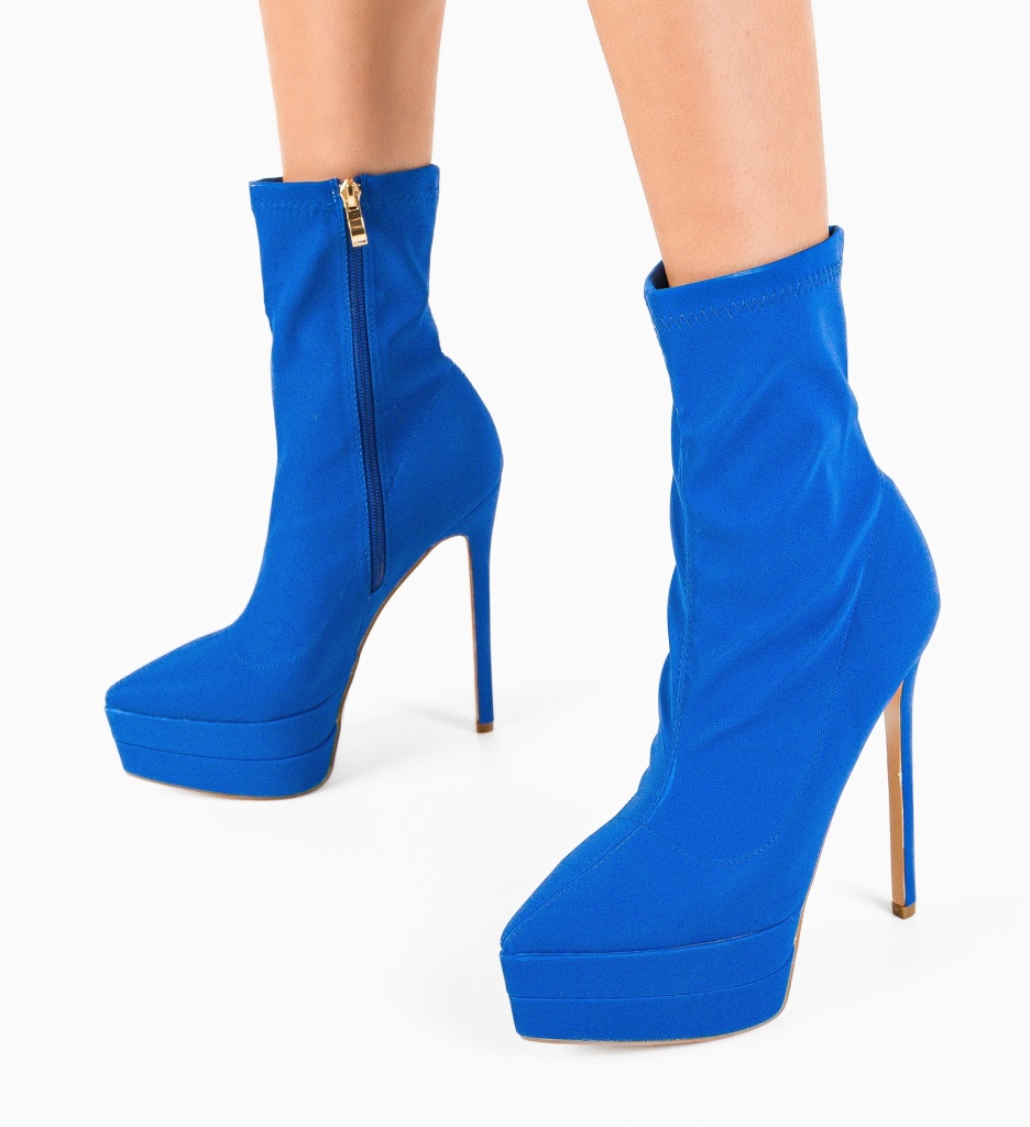 Botine Dama Kato Albastre - Eleganță și Confort - imagine 4