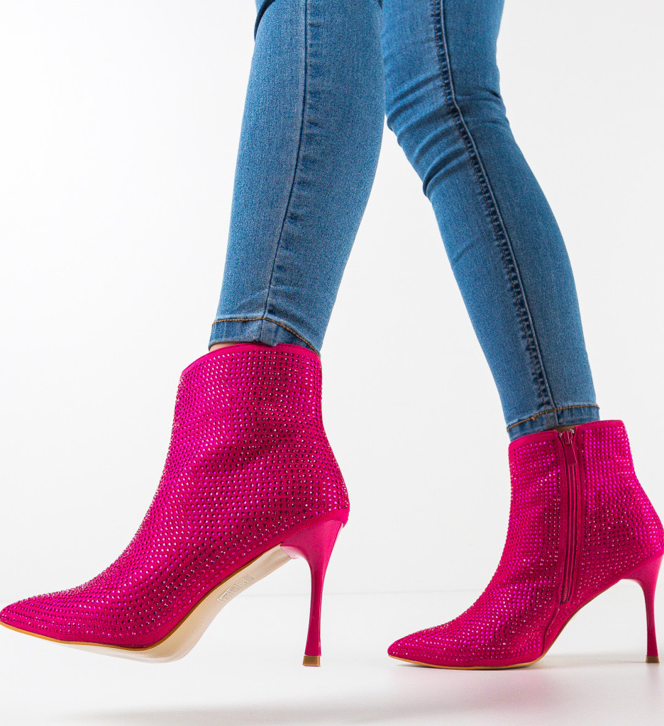 Botine Zayne Fuchsia - Eleganță și Confort - imagine 5