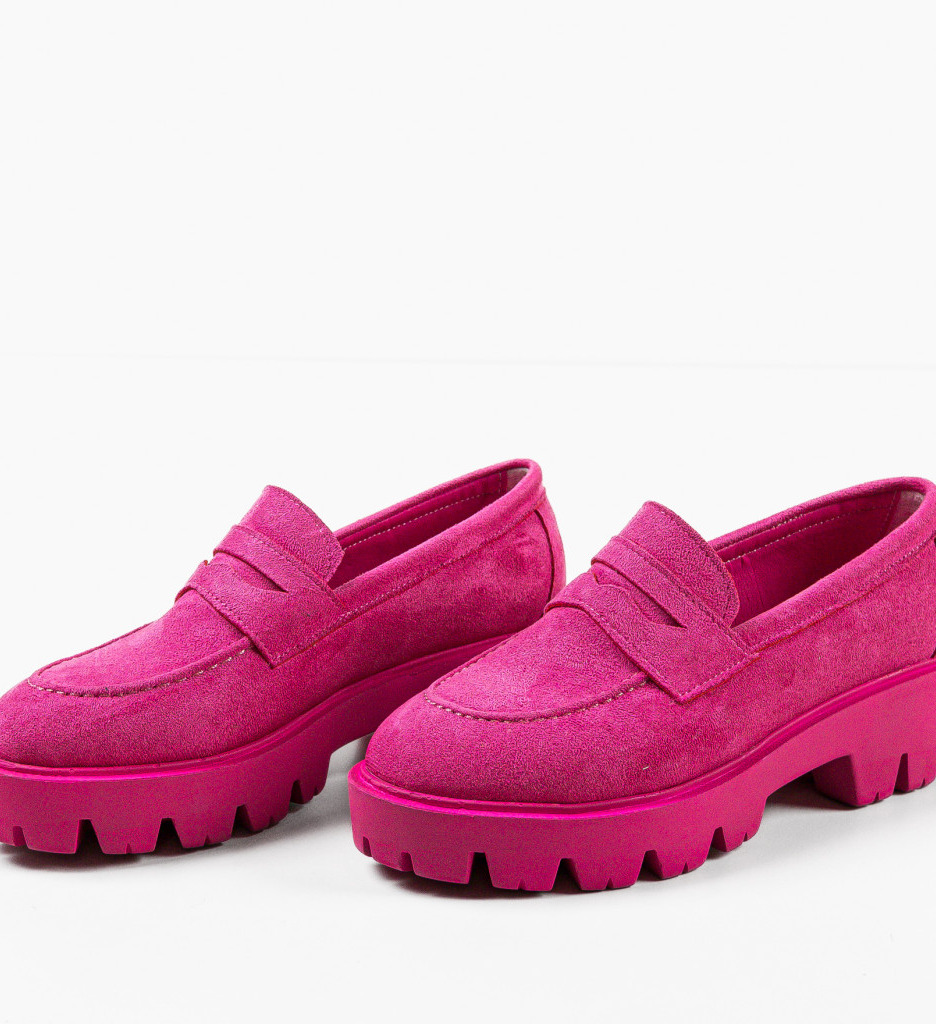Pantofi Casual Dama Gyna Fuchsia | Confort și Stil - imagine 6