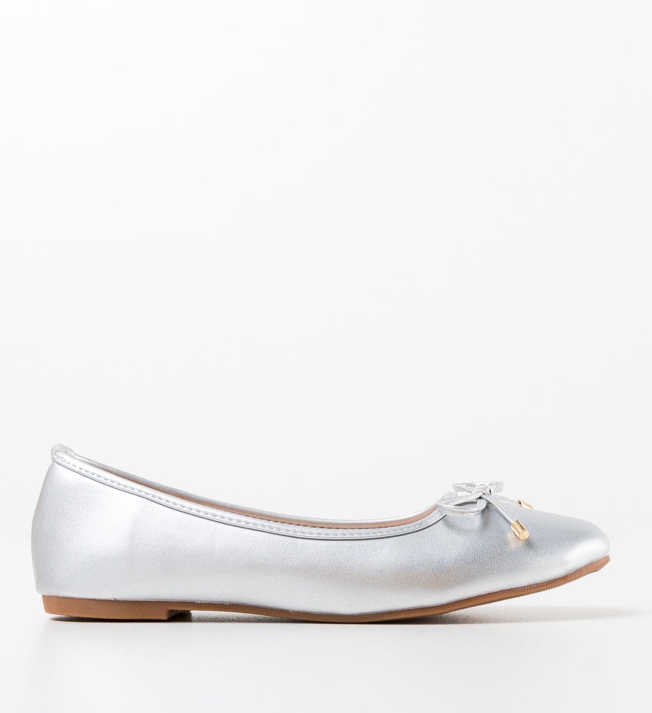 Balerini Atur Argintii | Confort și Eleganță - imagine 5