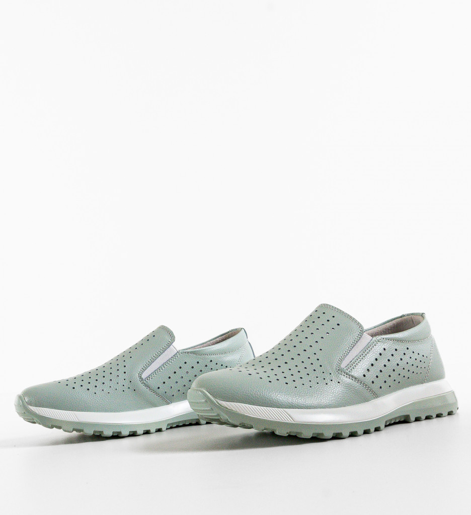 Pantofi Damaris Verzi | Confort Zilnic Garantat - imagine 6