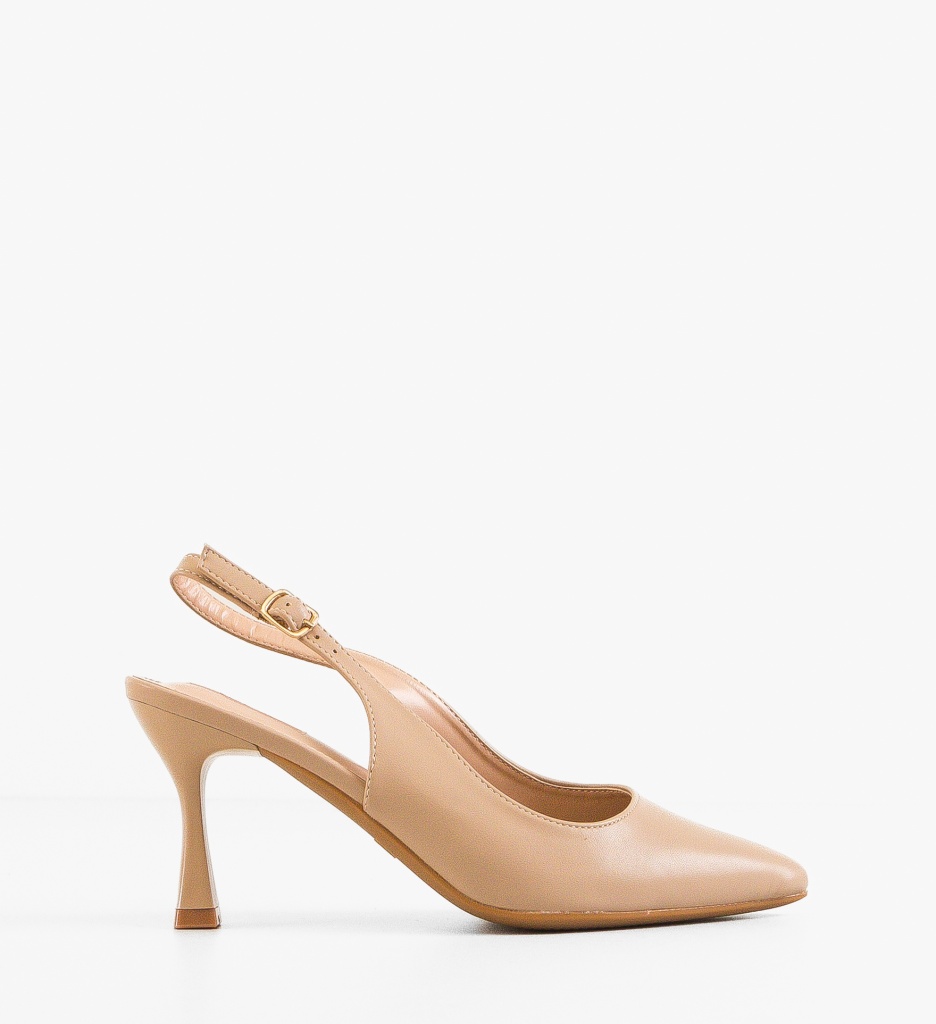 Pantofi Dama Sanders Nude | Eleganță și Stil - imagine 7