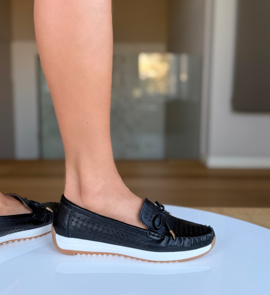Espadrile Dama Negre Eregion | Confort Vară - imagine 7