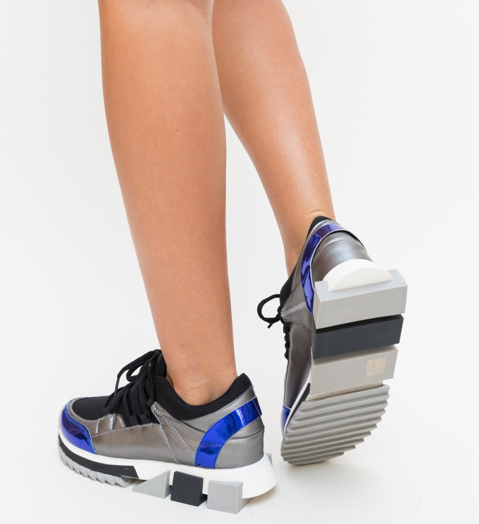 Pantofi Sport Luhi Negri – Confort și Stil - imagine 4