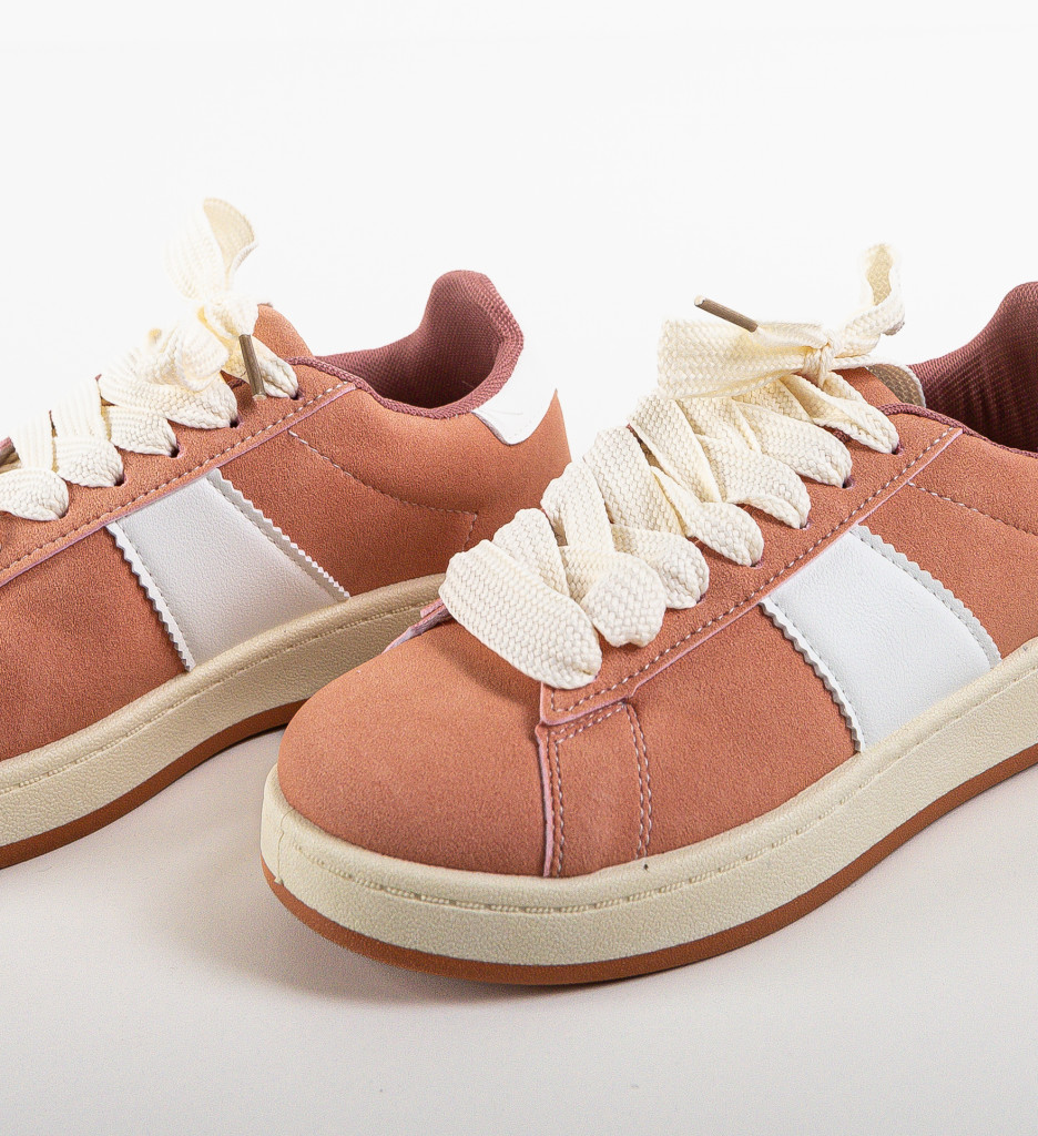 Sneakers Dama Kionba Roz - Confort Sport - imagine 6