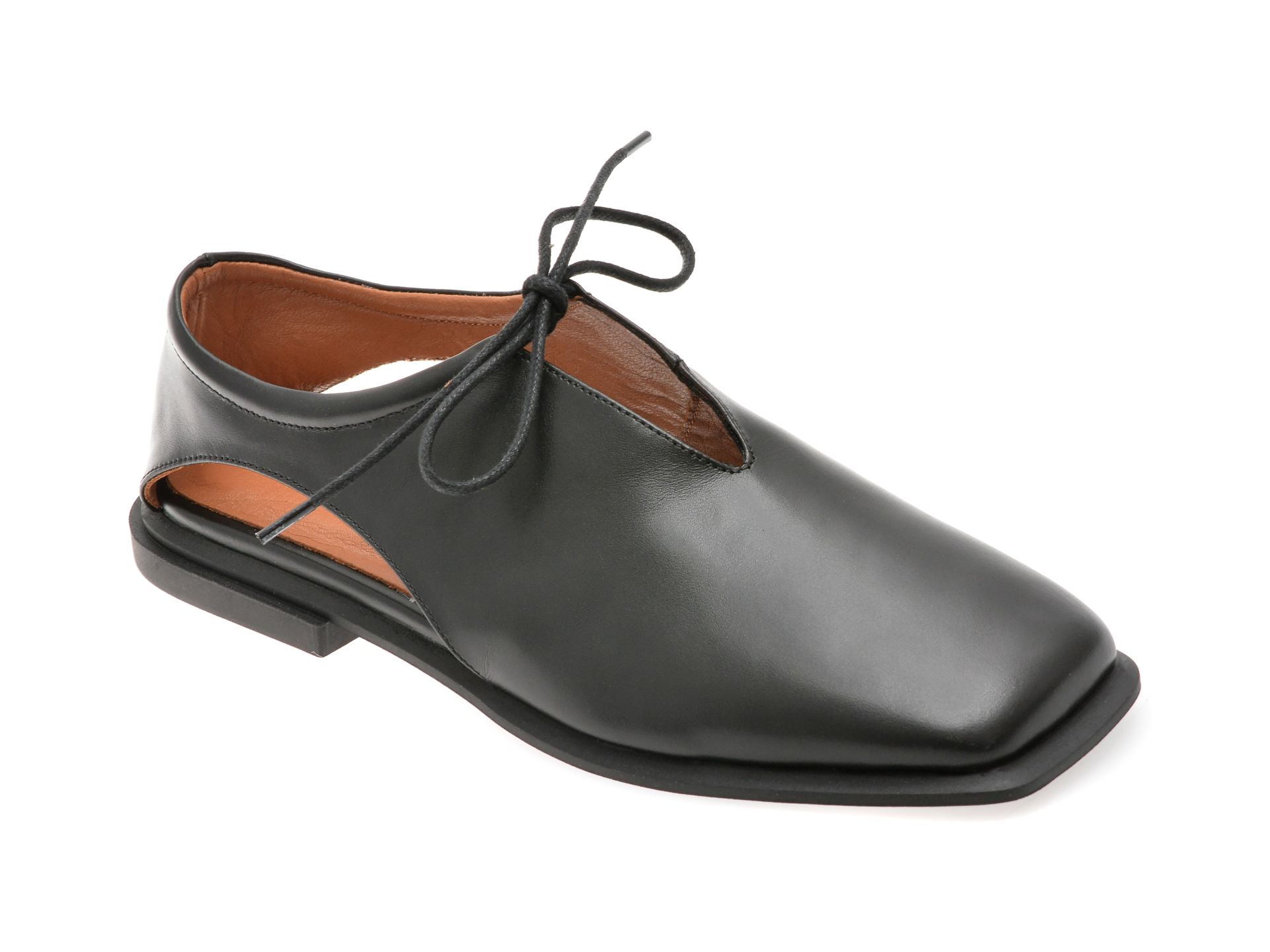 Pantofi EPICA negri din piele naturală | Epica