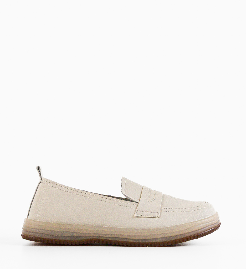 Pantofi Casual Taqqiq Bej | Confort și Stil - imagine 4