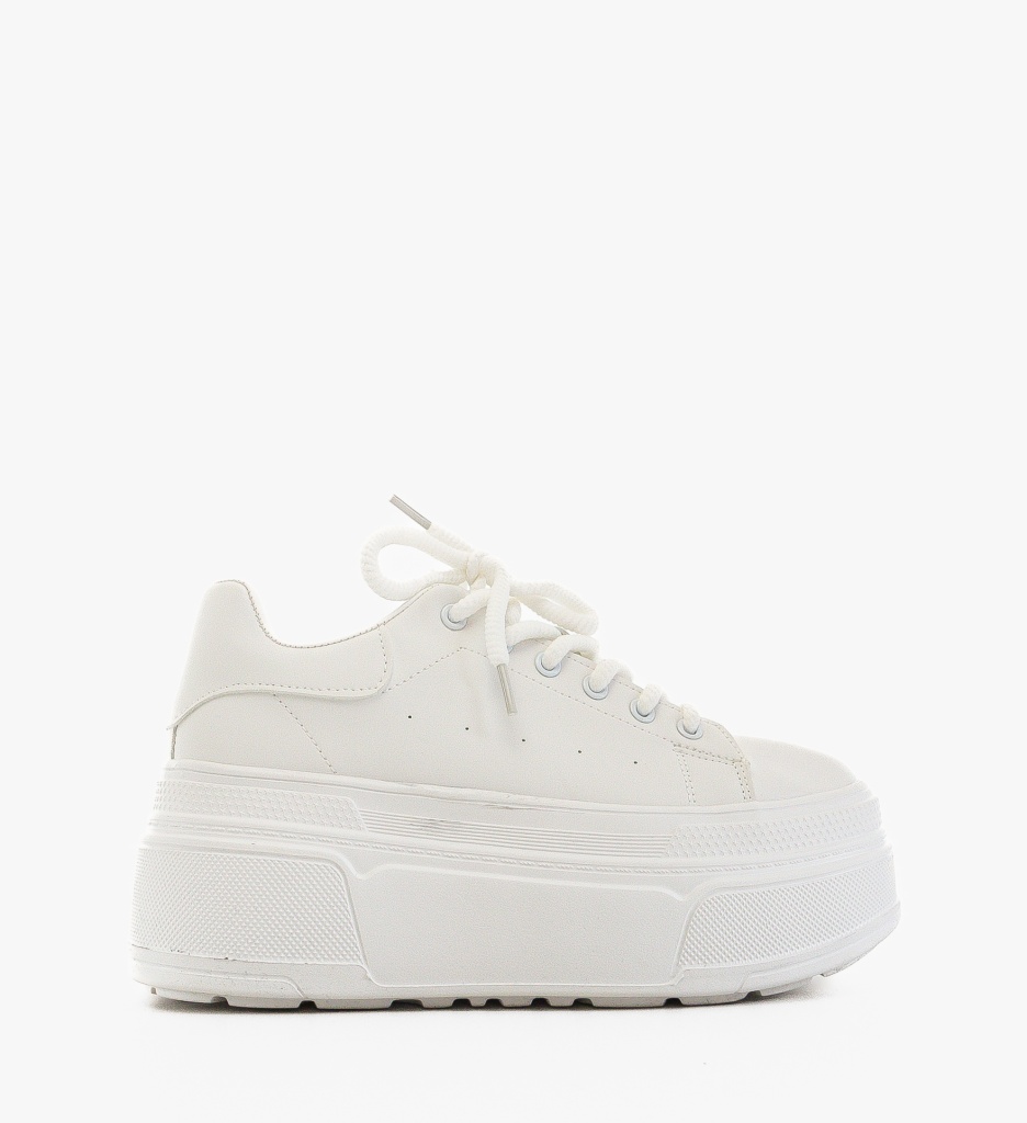 Sneakers Dama Vyha Albi - Confort și Stil Urban - imagine 5