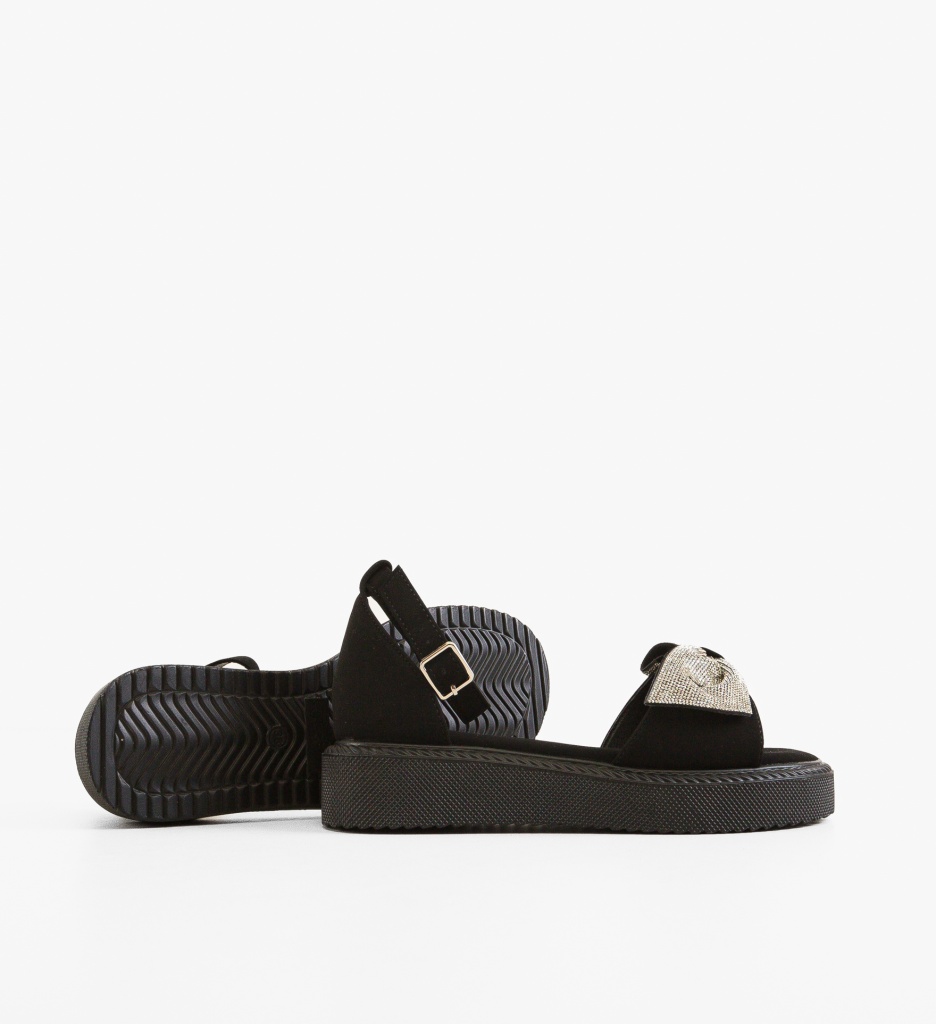 Sandale Dama Elegante Garyta Negre - imagine 3