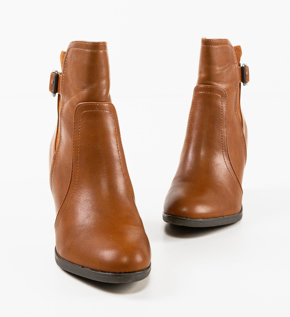 Botine Dama Dafaz Camel - Eleganță și Confort - imagine 5