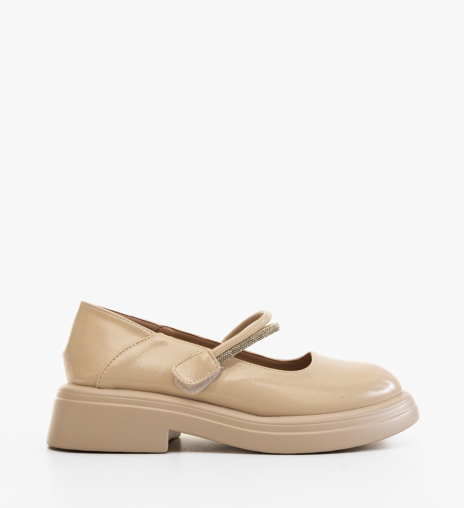 Pantofi Casual Dama Bej Maeve - Confort Zi de Zi - imagine 6
