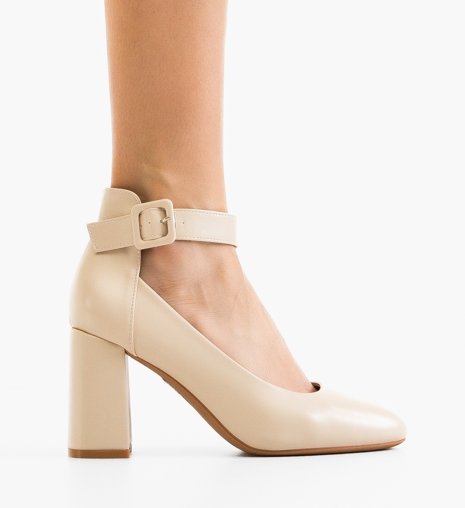 Pantofi Dama Kas Bej - Eleganță și Confort - imagine 7