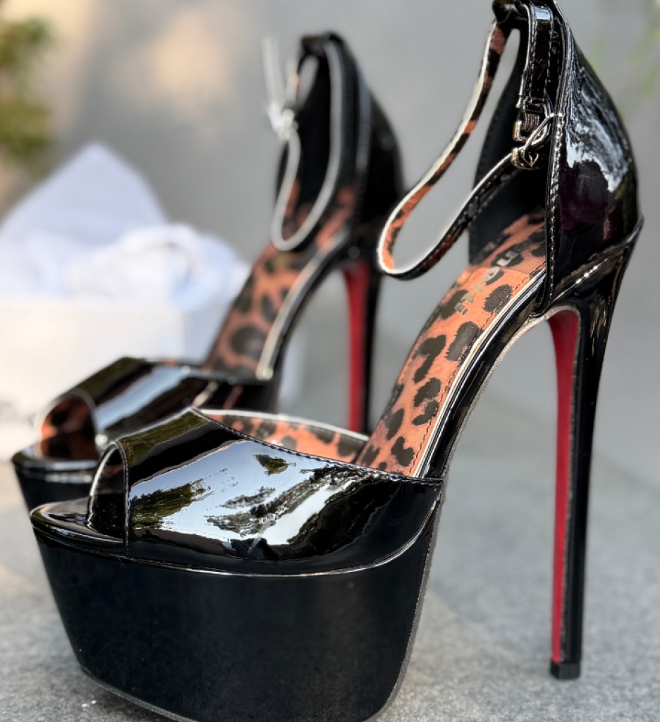 Sandale Ninesa Negre cu Toc Elegante