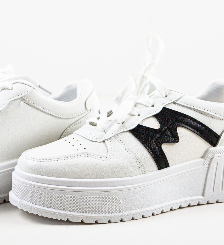 Sneakers Dama Sienna Albi - Stil Modern - imagine 7
