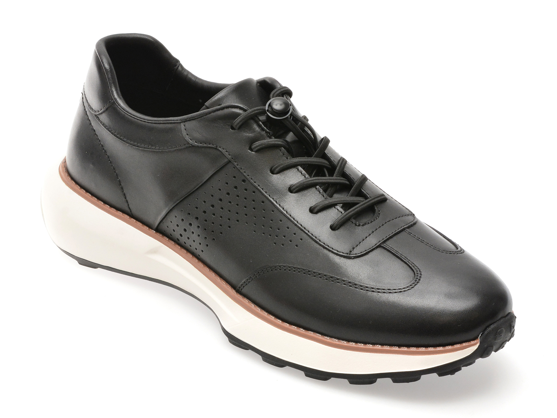 Pantofi sport GRYXX negri din piele naturală