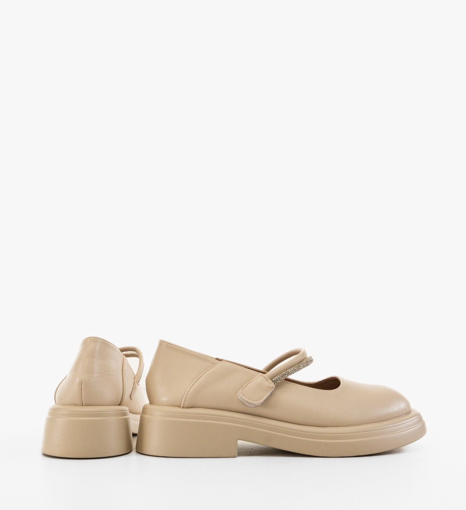 Pantofi Casual Dama Maeve Bej - Confort și Stil - imagine 4