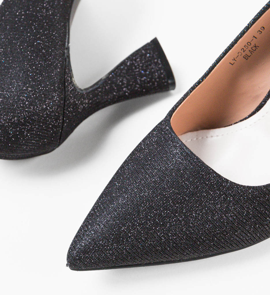 Pantofi Dama Elaine Negri | Eleganță Clasică - imagine 6