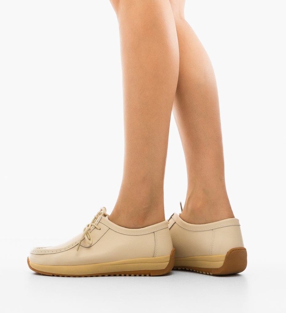 Pantofi Casual Zackary Bej - Confort și Stil - imagine 2