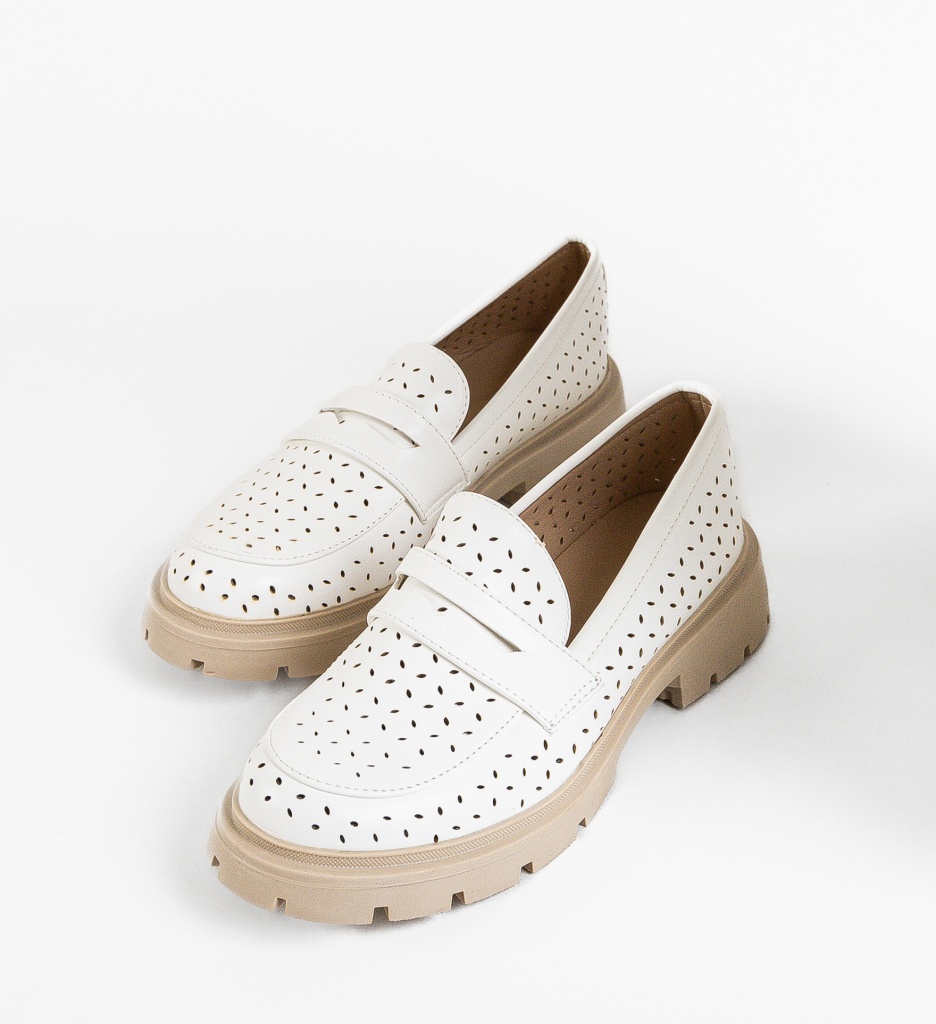 Pantofi Casual Krato Albi - Confort și Stil - imagine 6