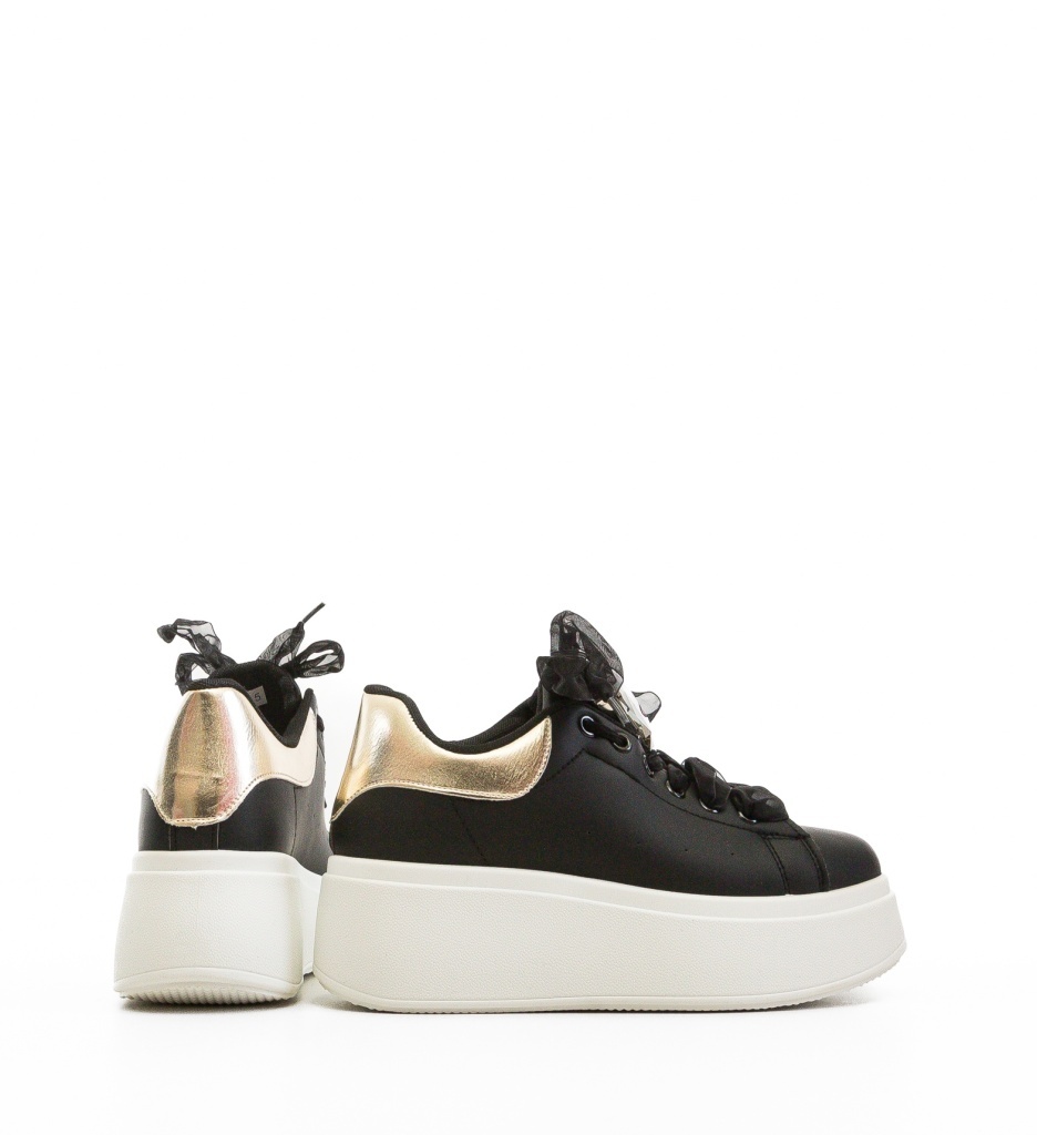 Sneakers Dama Rhiann Negri | Confort și Stil - imagine 4