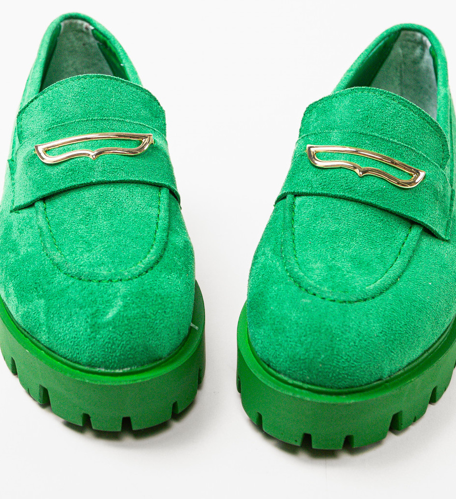 Pantofi Casual Verzi Beikrols - Stil și Confort - imagine 6