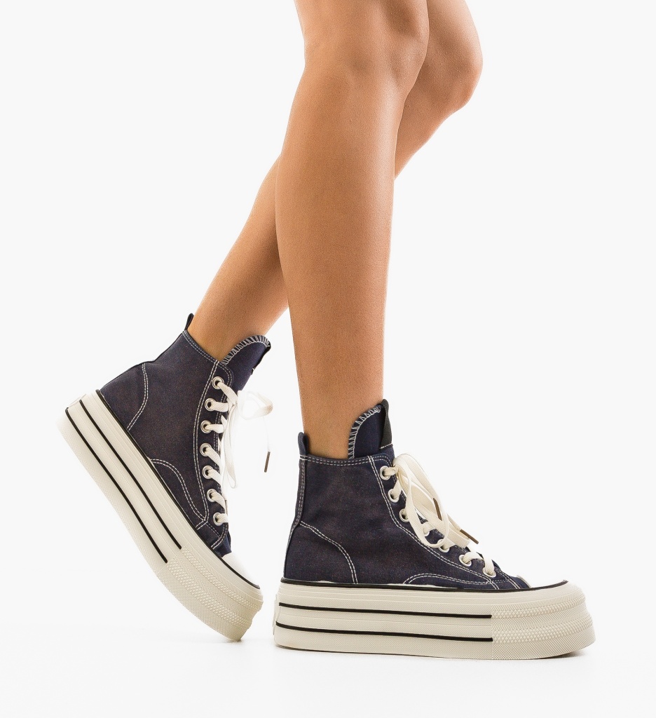 Pantofi Sport Janice Bleumarin | Confort și Stil - imagine 2