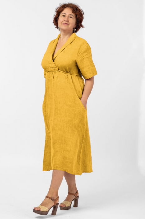 Rochie In Mustard Shopika | Stil și Confort