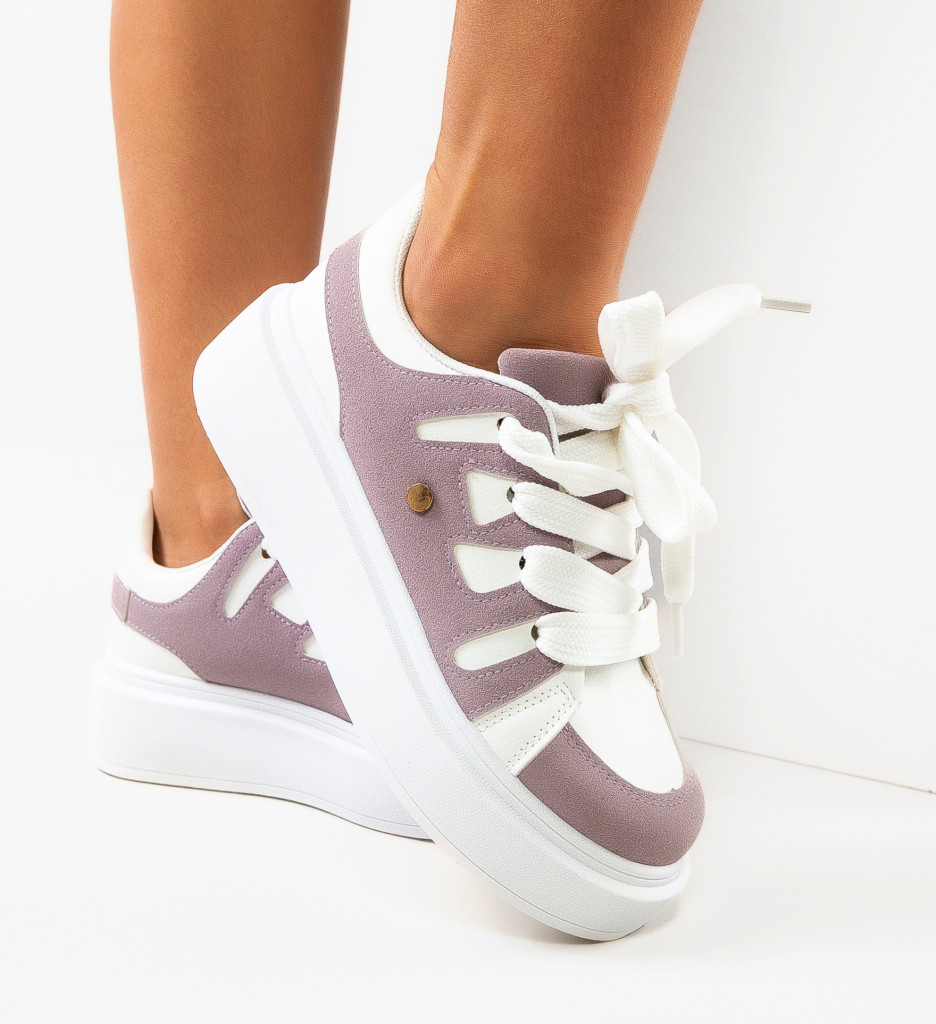 Sneakers Dama Zohai Mov - Confort și Stil - imagine 4