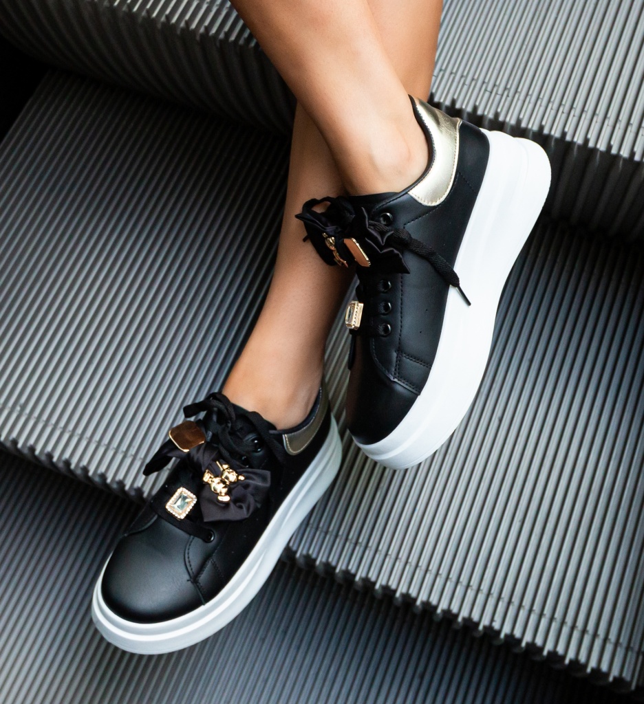 Sneakers Thaban Negri - Confort și Stil - imagine 4