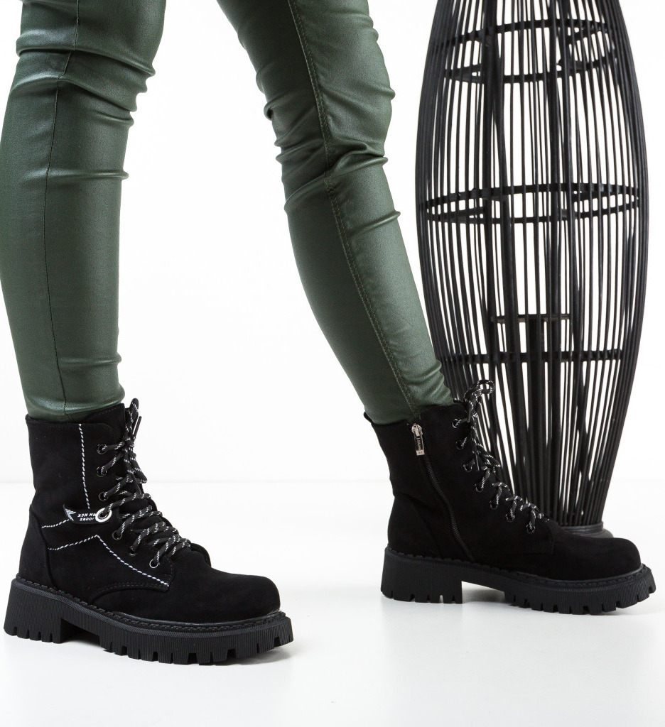 Ghete Malopir Negre | Stil si Confort Superior - imagine 3