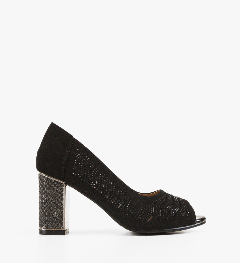 Pantofi Dama Delore Negri - Eleganță și Stil - imagine 7