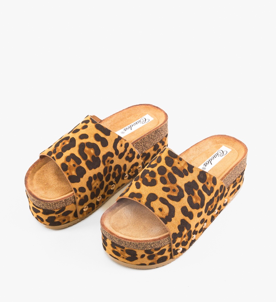 Platforme Chaney Animal Print | Stil și Înălțime - imagine 4