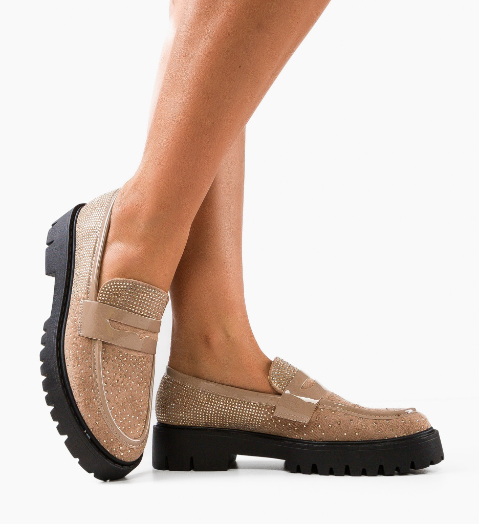 Pantofi Casual Kareem Bej 2 | Confort și Stil - imagine 2