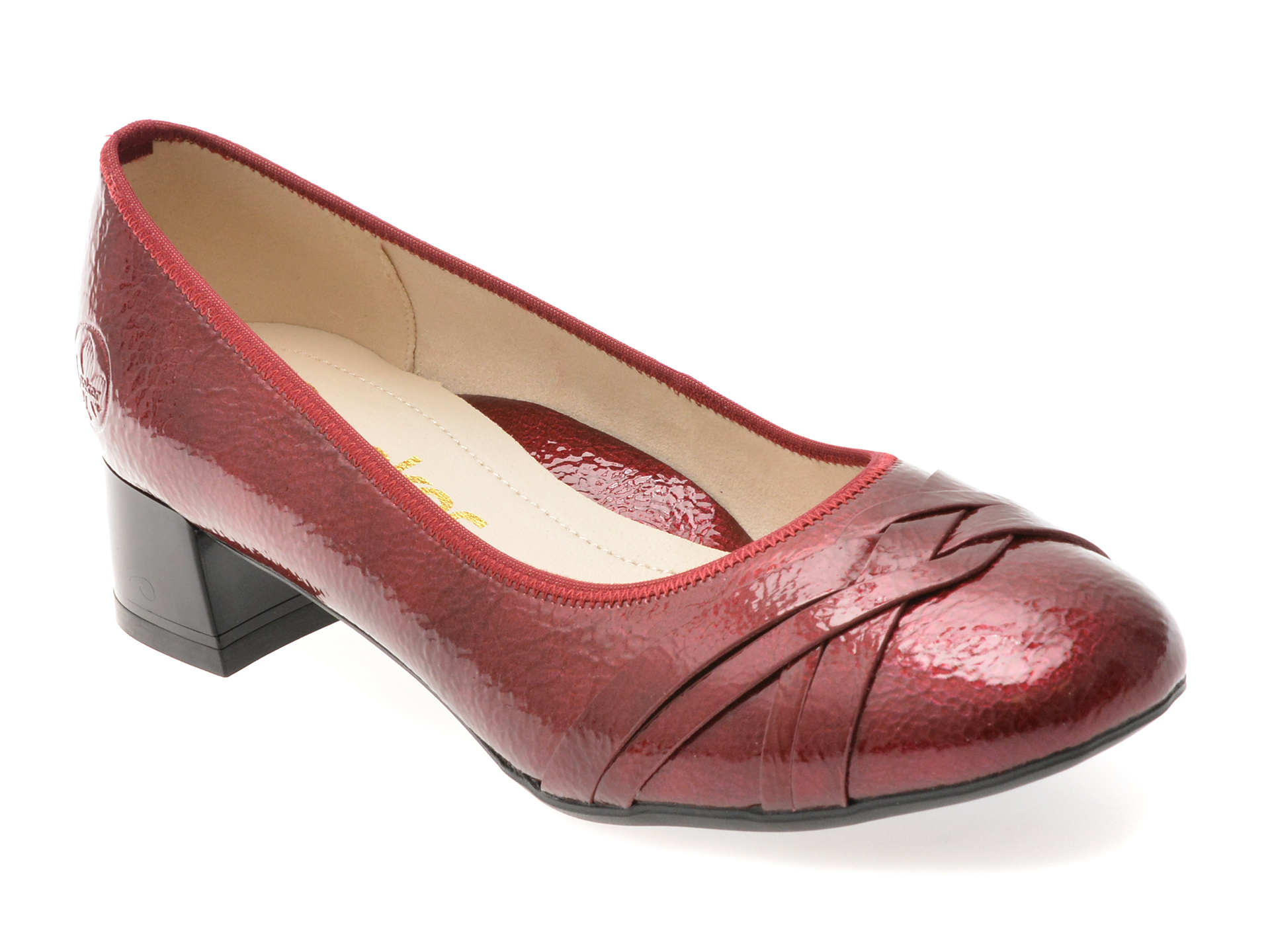 Balerini Rieker Rosii - Eleganță și Confort