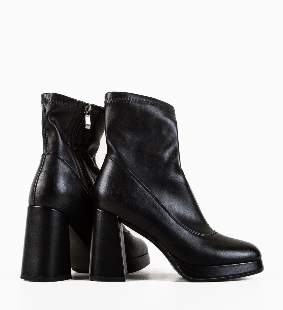 Botine Gafabb Negre | Stil și Eleganță Durabilă - imagine 5
