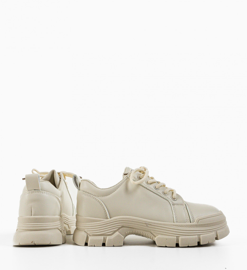 Pantofi Casual Tillie Bej - Confort Asigurat - imagine 8