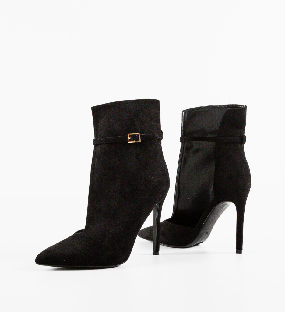 Botine Lochla Negre - Eleganță la fiecare pas - imagine 6