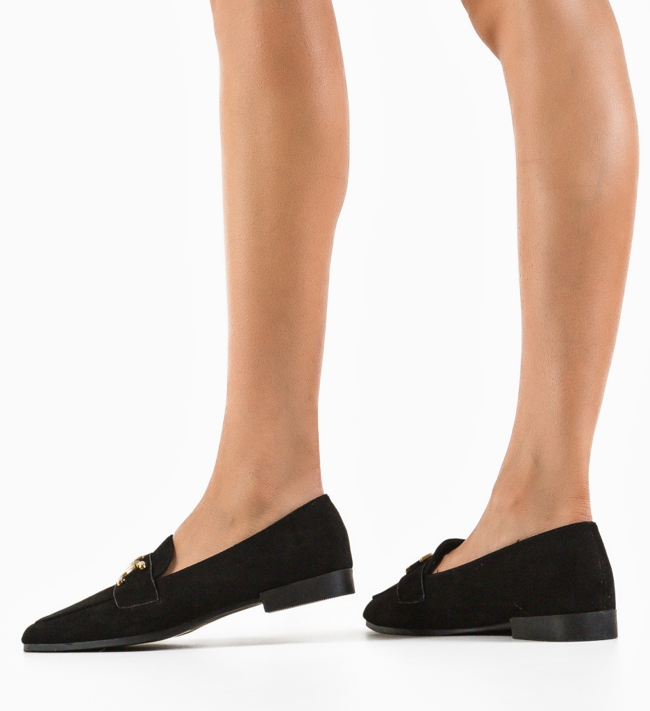 Pantofi Casual Dama Almaui Negri - Confort și Stil - imagine 4