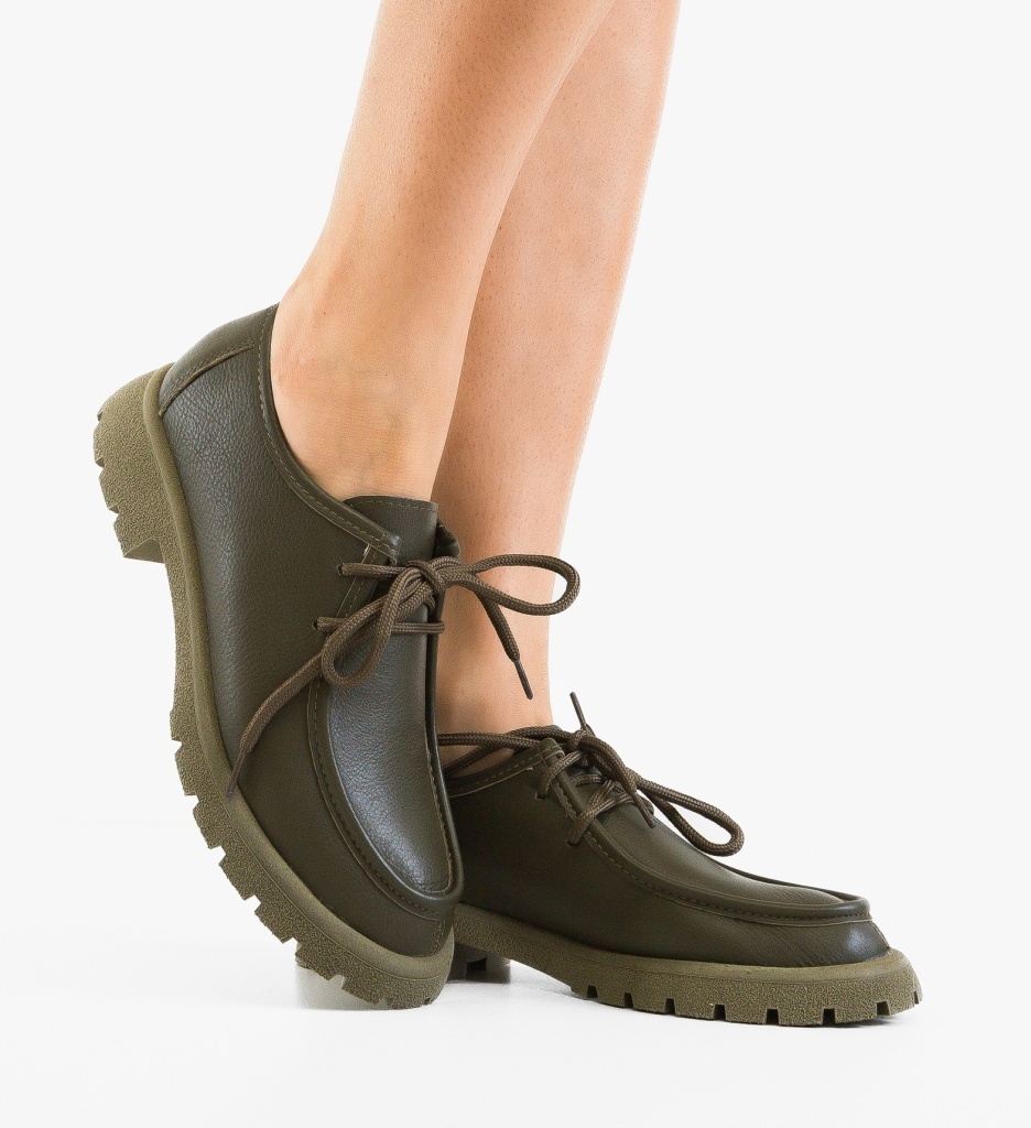 Pantofi Casual Dama Palome Verdi | Stil și Confort - imagine 3