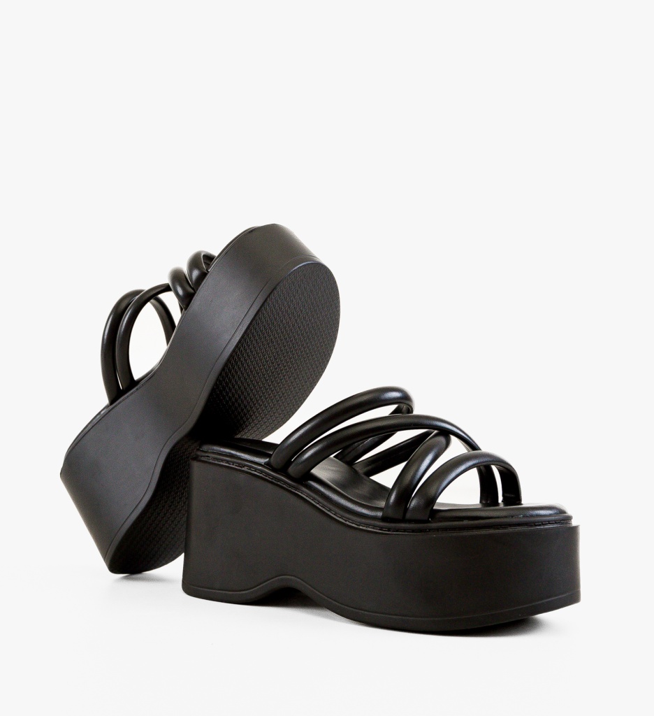 Platforme Dama Dante Negre | Stil și Confort - imagine 6