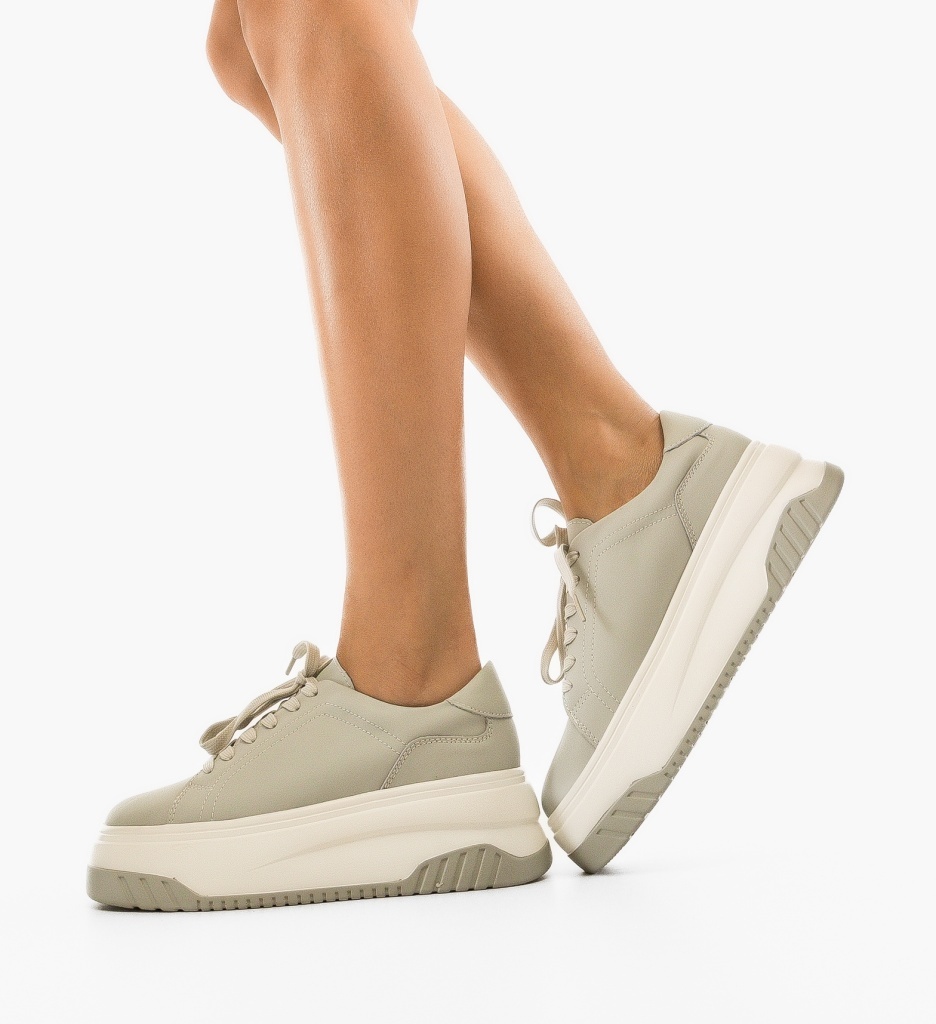 Sneakers Dama Krimna Gri - Stil si Confort Urban